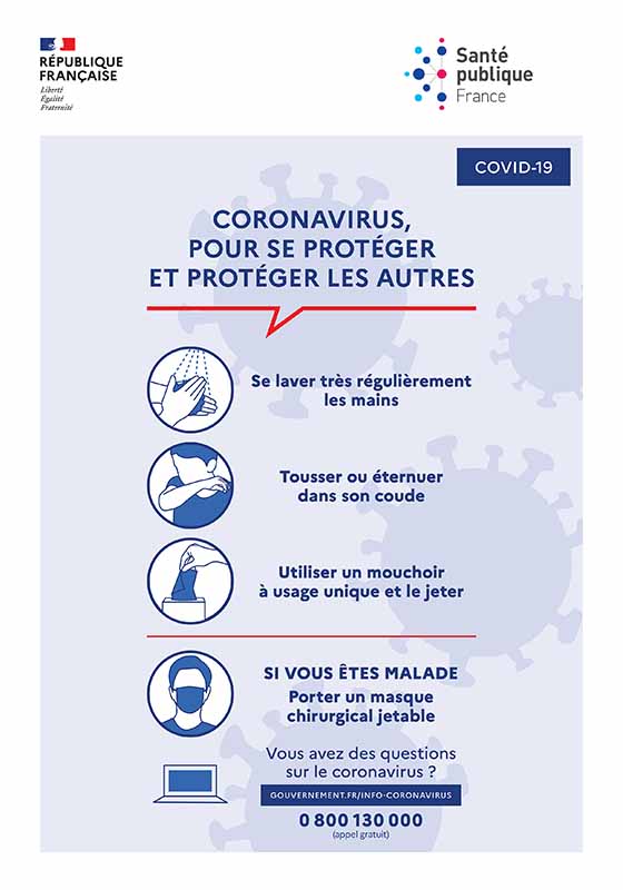 consignes coronavirus